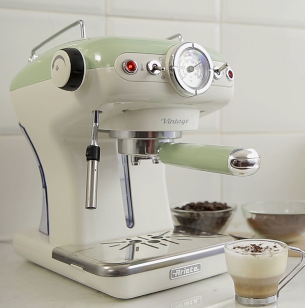 VINTAGE APARAT ZA ESPRESSO KAVU ZELENI 1389/14 - Slika 6