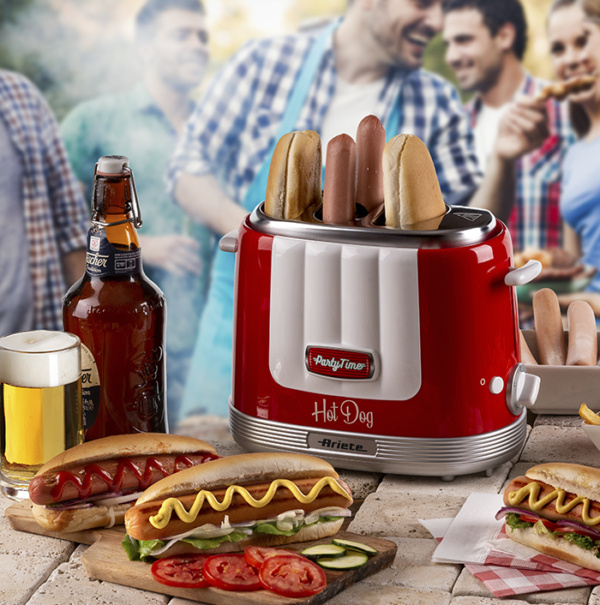 APARAT ZA HOT DOG MOD.206 CRVENI - Slika 5