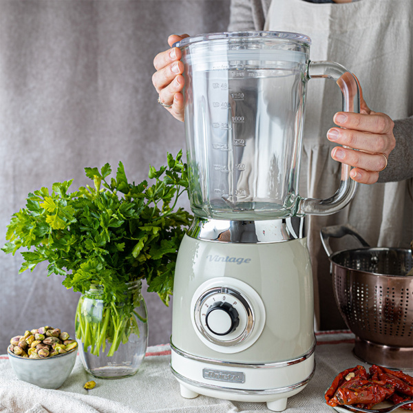 VINTAGE BLENDER STAKLENI 583 BEŽ - Slika 6