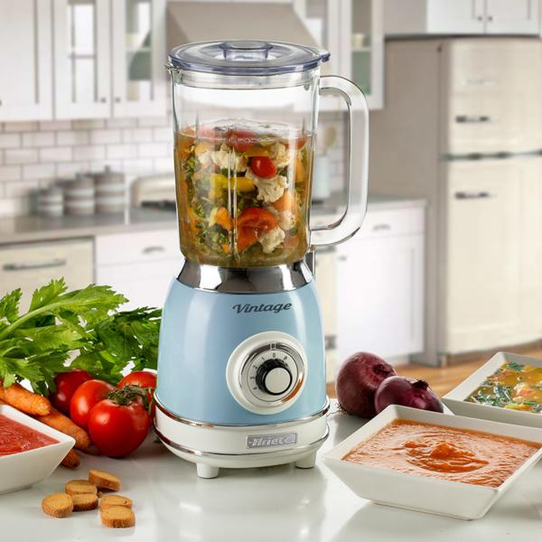 VINTAGE BLENDER STAKLENI 583 PLAVI - Slika 4