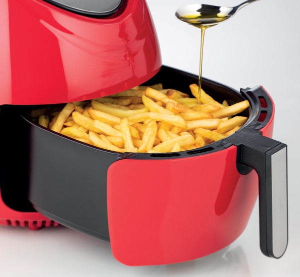 ARIETE FRITEZA NA VRUĆI ZRAK XXL DIGITALNA 4618 CRVENA - Slika 3