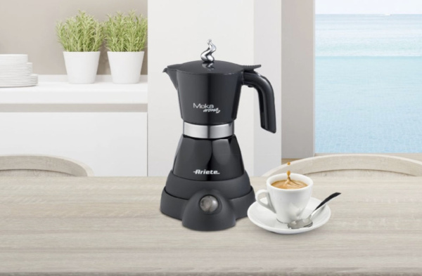 ARIETE MOKA AROMA APARAT ZA KAVU CRNI MOD. 1358 - Slika 3