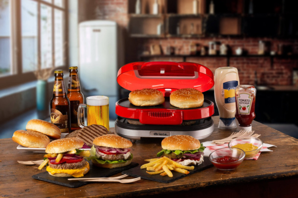 ARIETE APARAT ZA HAMBURGER MOD.205 CRVENI - Slika 3
