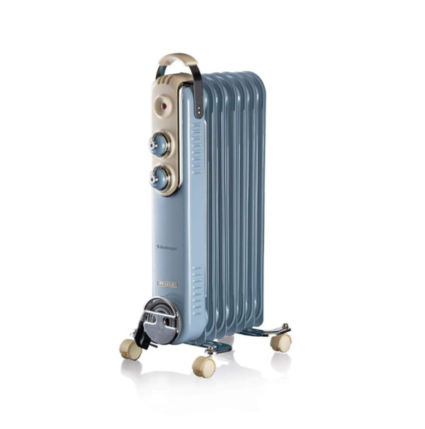 ARIETE VINTAGE ULJNI RADIJATOR 7 PLAVI